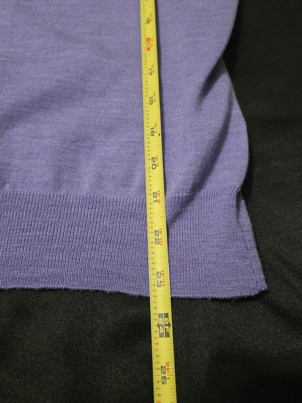 J. Crew Lavender Crewneck Merino Wool Sweater